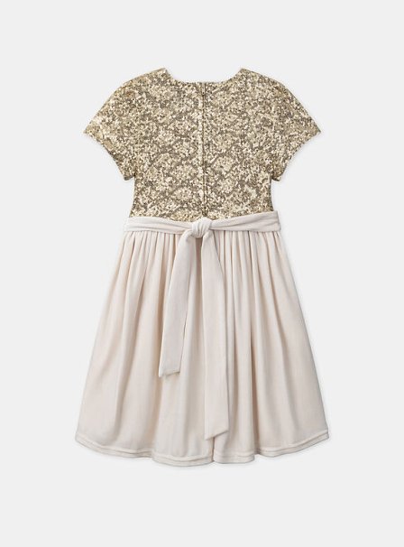 Παιδικό Φόρεμα για Κορίτσια Christmas Gold