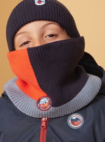 Παιδικός Λαιμός για Αγόρια Three Toned Dino