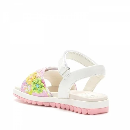 Παιδικά Σανδάλια Lelli Kelly Eloise για Κορίτσια Bianco Fantasia (Μεγέθη 26-35)