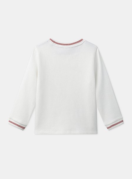 Παιδική Μπλούζα για Αγόρια White Dinosauria