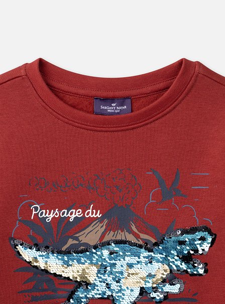 Παιδικό Φούτερ για Αγόρια Red Jurassique