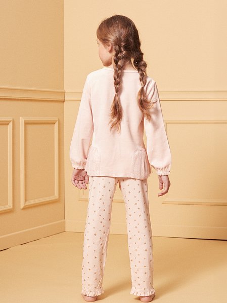 Παιδικές Πιτζάμες για Κορίτσια Pink Ballerina