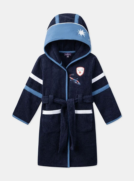 Παιδικό Μπουρνούζι για Αγόρια Navy Space