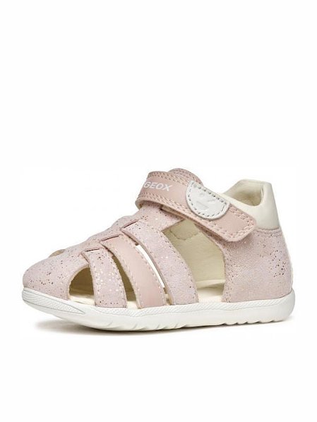 Βρεφικά Παπούτσια Geox Macchia για Κορίτσια Pink Sparkles (Μεγέθη 19-26)