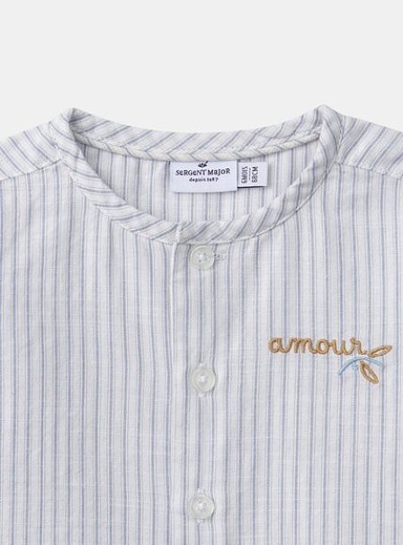 Βρεφικό Πουκάμισο για Αγόρια Stripped Amour