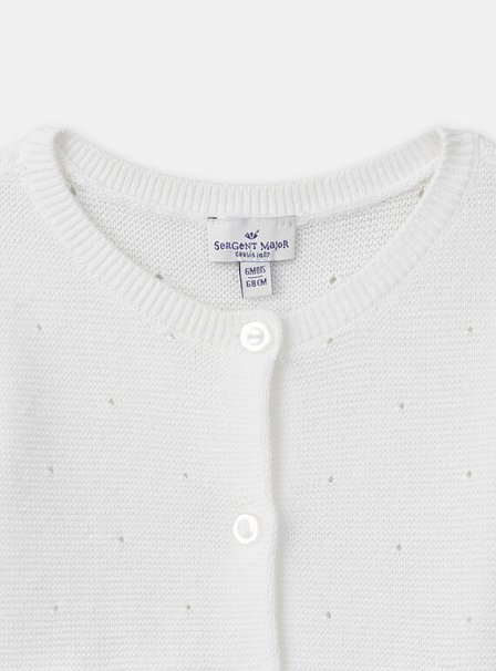 Βρεφική Ζακέτα για Κορίτσια Coquette Knit