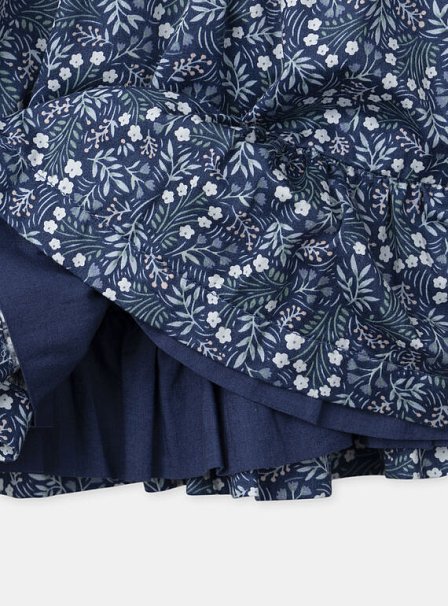 Βρεφικό Φόρεμα για Κορίτσια Navy Romantic