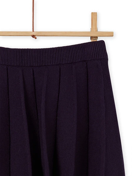 Παιδική Φούστα για Κορίτσια Purple Pleated