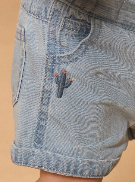 Βρεφικό Σορτς για Αγόρια Authentic Denim
