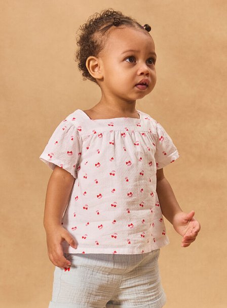 Βρεφική Μπλούζα για Κορίτσια Carefree Hearts