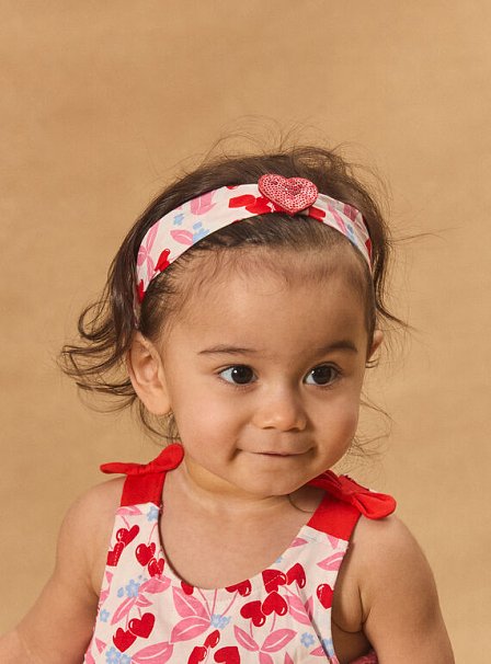 Βρεφική Κορδέλα για Κορίτσια Lovely Cherries
