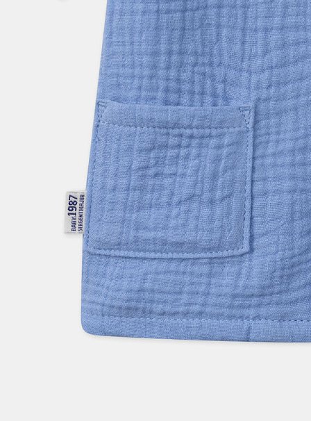 Bρεφικό Πουκάμισο για Αγόρια Blue Matelot