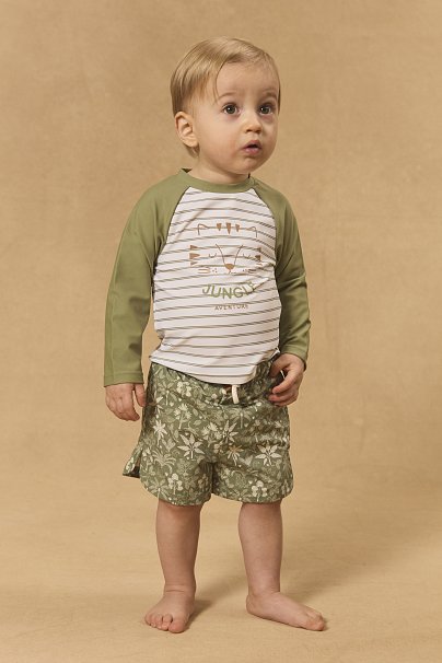 Βρεφικό Μαγιό για Αγόρια Olive Jungle