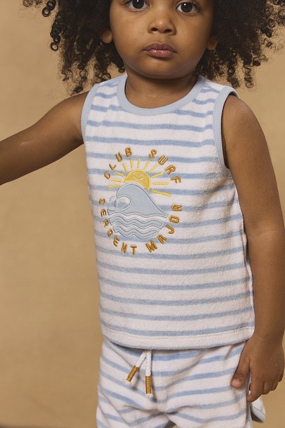 Βρεφικό Σορτς για Αγόρια Striped Towel