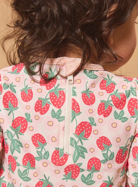 Βρεφική Αντιηλιακή Μπλούζα Θαλάσσης για Κορίτσια Strawberry Haze