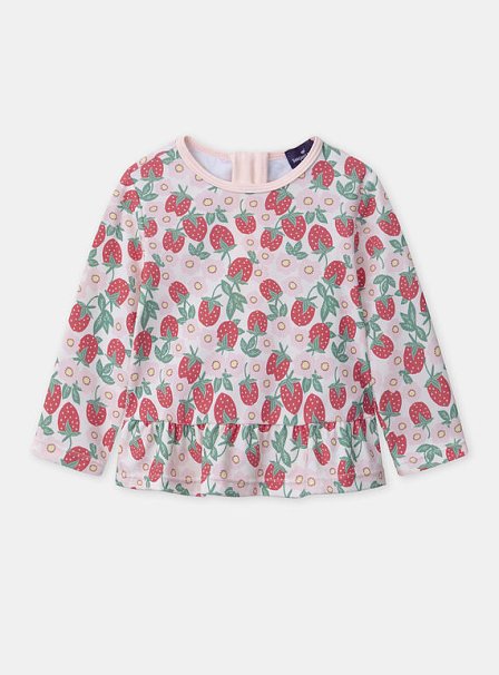Βρεφική Αντιηλιακή Μπλούζα Θαλάσσης για Κορίτσια Strawberry Haze