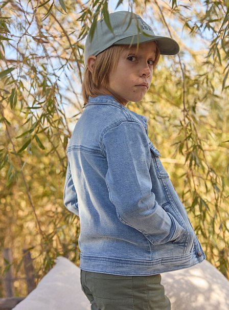 Παιδικό Μπουφάν για Αγόρια Denim Dino