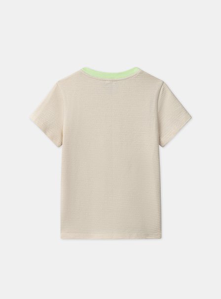 Παιδική Μπλούζα για Αγόρια Beige Launch