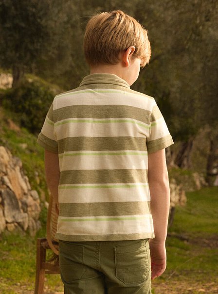 Παιδική Μπλούζα για Αγόρια Chaki Dinosaur