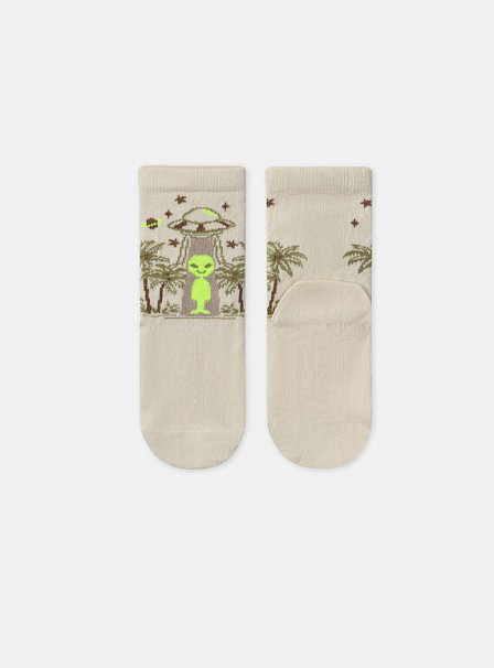 Παιδικές Κάλτσες για Αγόρια Beige Arrival