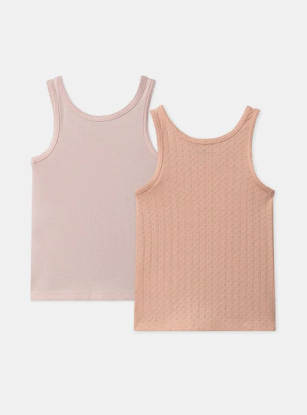 Σετ Παιδικά Φανελάκια για Κορίτσια Strawberry Fairy 2 τμχ