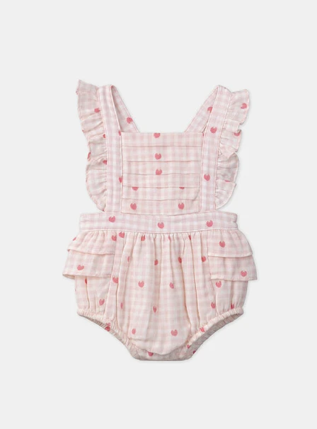 Βρεφικό Σετ για Κορίτσια Coquette Strawberries