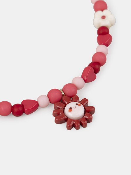 Παιδικό Κολιέ για Κορίτσια Red Sun