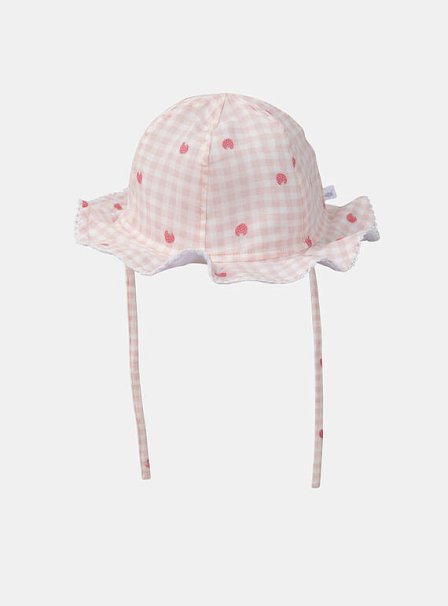 Βρεφικό Καπέλο για Κορίτσια Coquette Strawberries