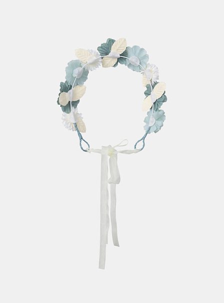 Παιδικό Στεφάνι Μαλλιών για Κορίτσια Green Bouquet