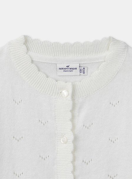 Παιδική Ζακέτα για Κορίτσια White Ways