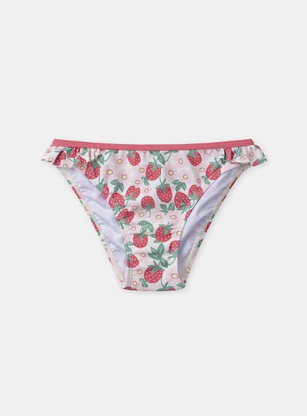 Σετ Παιδικό Μαγιό και Αντιηλιακή Μπλούζα για Κορίτσια Strawberry Haze