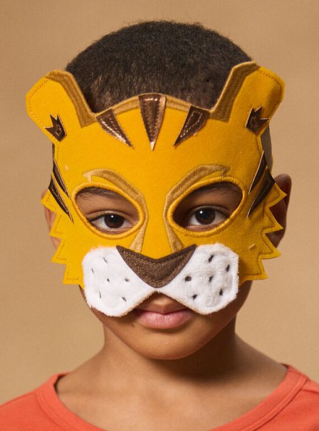 Σετ Παιδικές Πιτζάμες για Αγόρια Orange Tiger