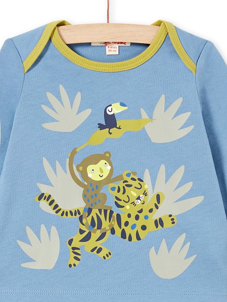 Βρεφικό Σετ για Αγόρια Sky Blue Jungle