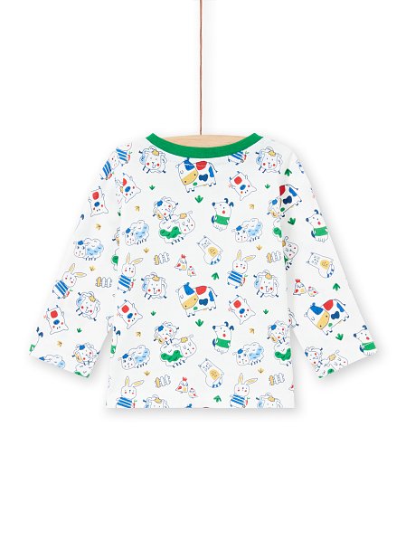 Βρεφική Μπλούζα για Αγόρια Cartoon Zoo