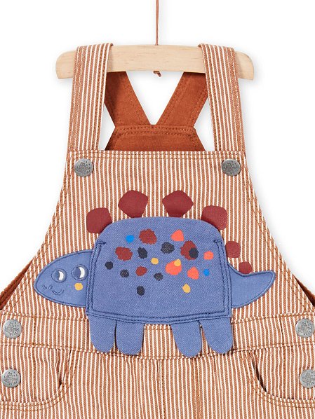 Βρεφική Σαλοπέτα για Αγόρια Orange/White Dino