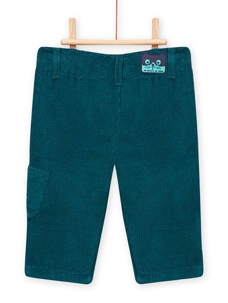 Βρεφικό Παντελόνι για Αγόρια Corduroy Petrol