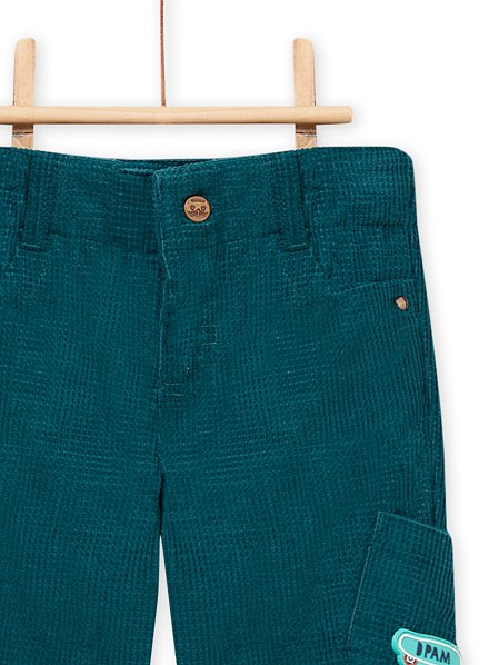 Βρεφικό Παντελόνι για Αγόρια Corduroy Petrol