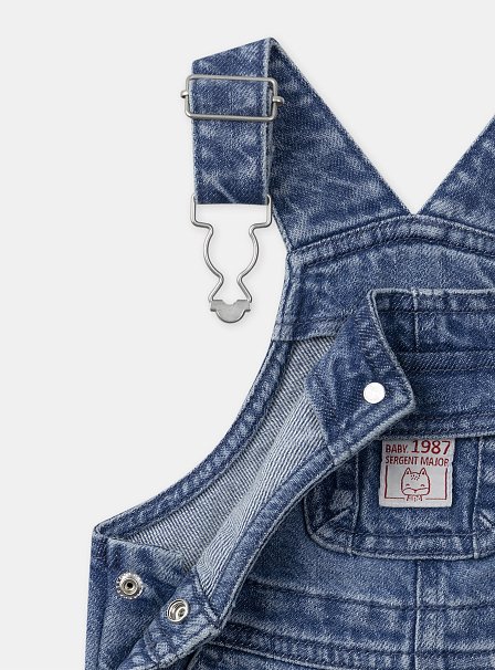 Βρεφική Σαλοπέτα για Αγόρια Denim 87