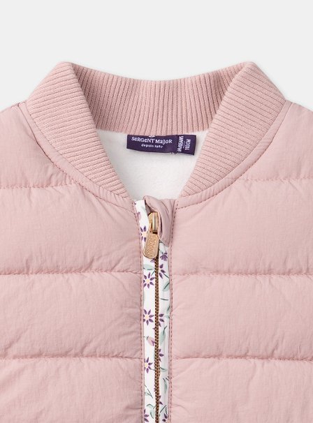 Παιδικό Αμάνικο Μπουφάν για Κορίτσια Dusty Pink