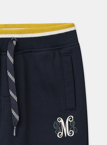 Παιδικό Παντελόνι Φόρμας για Αγόρια Navy SMG