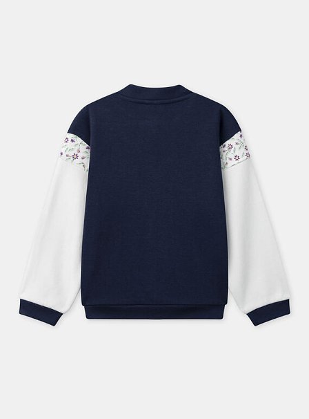 Παιδική Ζακέτα για Κορίτσια Navy/White M