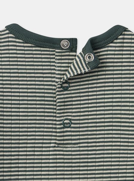 Βρεφικό Ολόσωμο Φορμάκι για Αγόρια Stripped Puppy