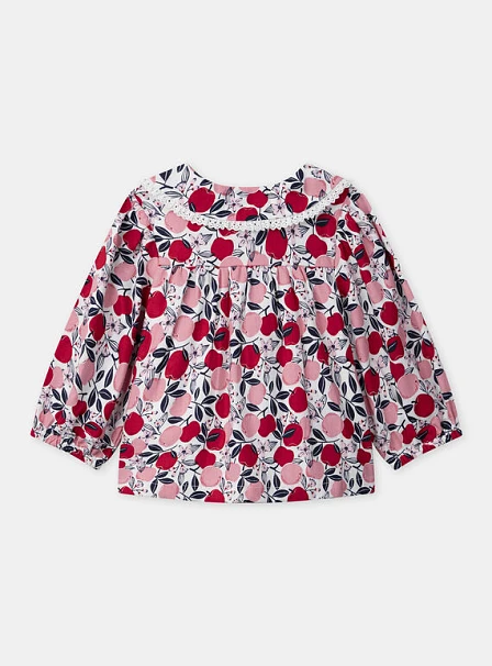 Βρεφική Μπλούζα για Κορίτσια Rustic Garden