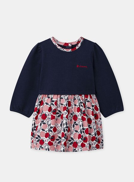 Βρεφικό Φόρεμα για Κορίτσια Navy Garden