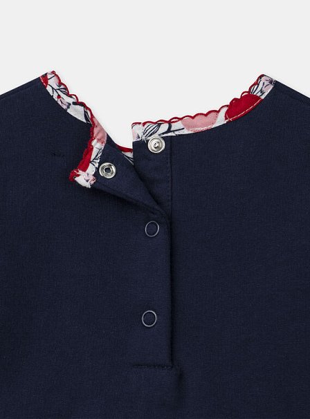 Βρεφικό Φόρεμα για Κορίτσια Navy Garden