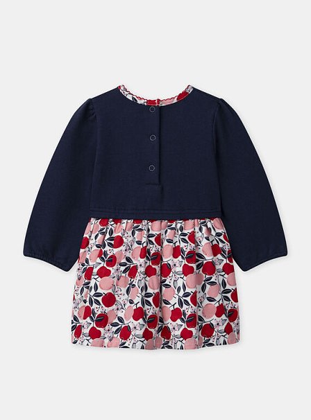 Βρεφικό Φόρεμα για Κορίτσια Navy Garden