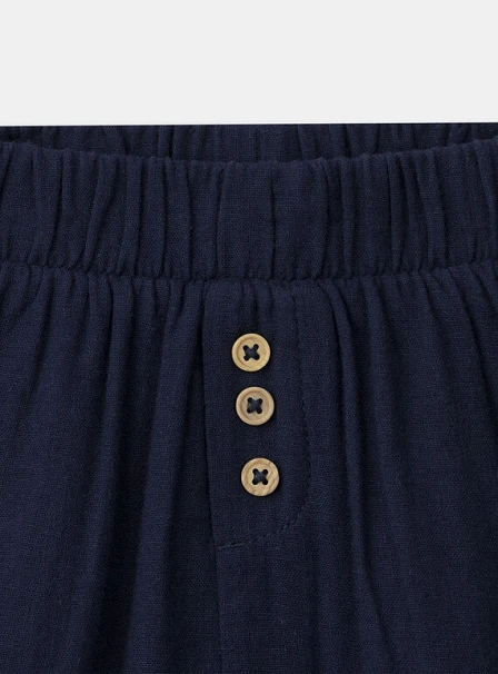 Βρεφικό Παντελόνι για Αγόρια Navy Karate