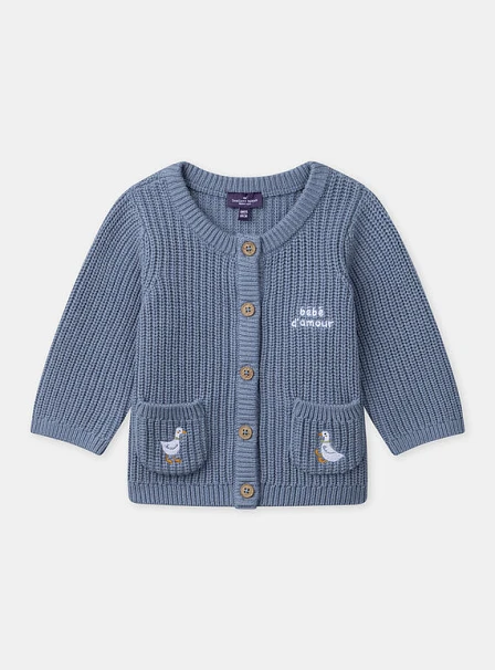 Βρεφική Ζακέτα για Αγόρια Blue Ducks