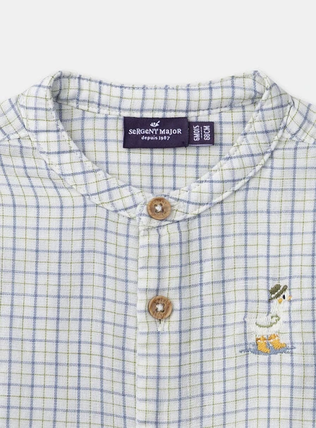 Βρεφικό Πουκάμισο για Αγόρια Geometric Goose