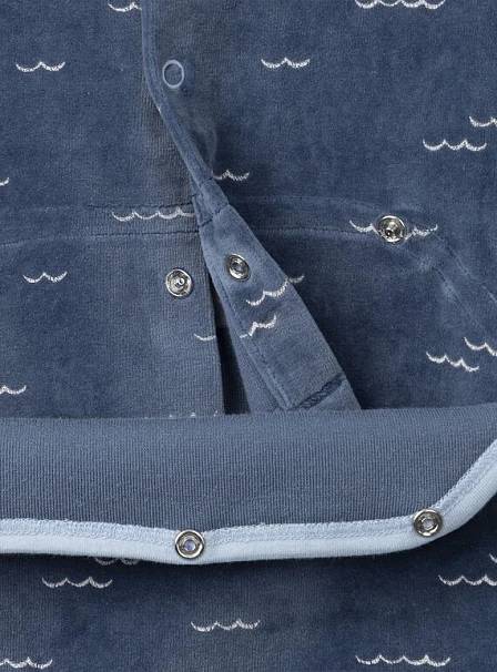 Βρεφική Ολόσωμη Πιτζάμα για Αγόρια Petit Explorateur